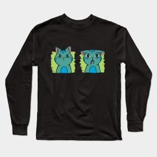 Crazy Cats Long Sleeve T-Shirt